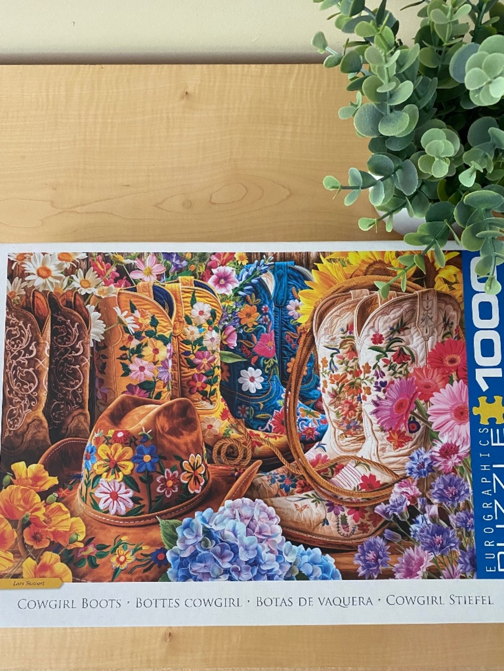 COWGIRL BOOTS PUZZLE - 1000 PIECES